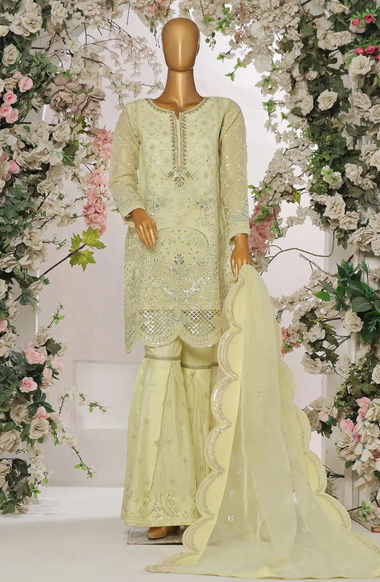 Eshal Fatima Lamhay 3 Pcs Organza RTW Collection By Emaan Adeel - EF - 106
