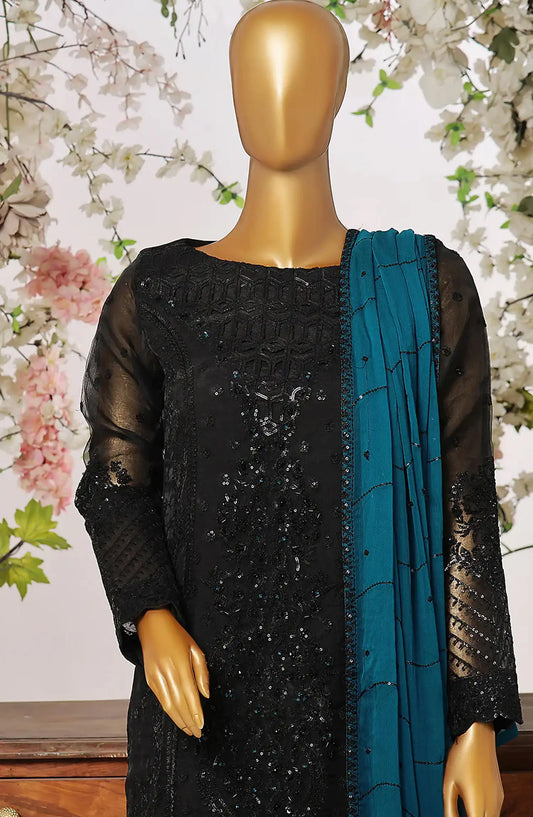 Eshal Fatima Lamhay 3 Pcs Organza RTW Collection By Emaan Adeel - EF - 108