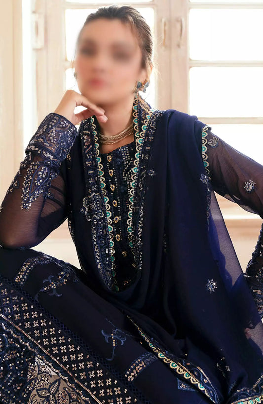 Sahane Elinor Unstitched Formals - EL 1803 AVELINE