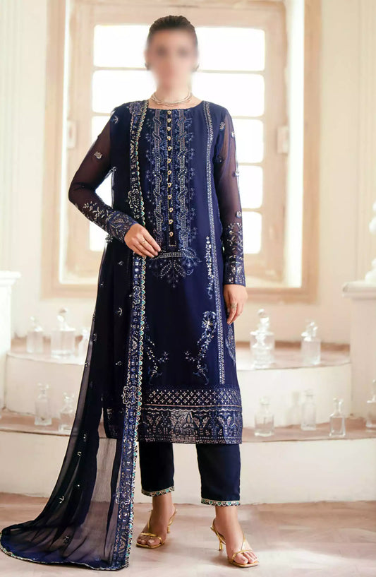 Sahane Elinor Unstitched Formals - EL 1803 AVELINE