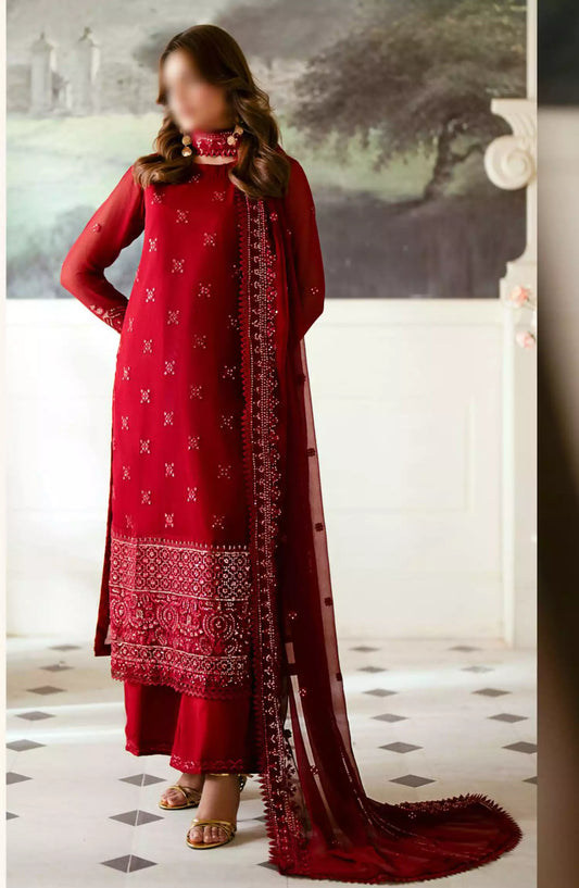 Sahane Elinor Unstitched Formals - EL 1804 ROSELYN