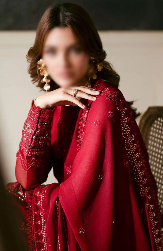 Sahane Elinor Unstitched Formals - EL 1804 ROSELYN