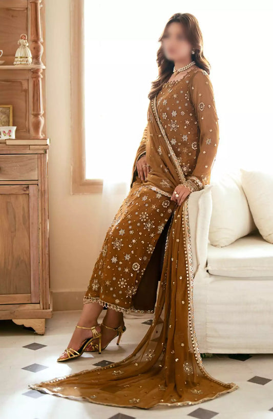 Sahane Elinor Unstitched Formals - EL 1805 MIRELLA