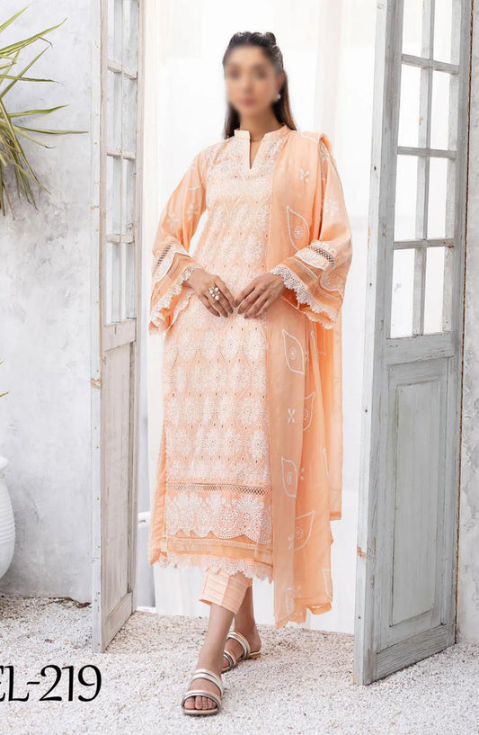 Lawnkari Exclusive Lawn Collection By Khoobsurat - EL  219