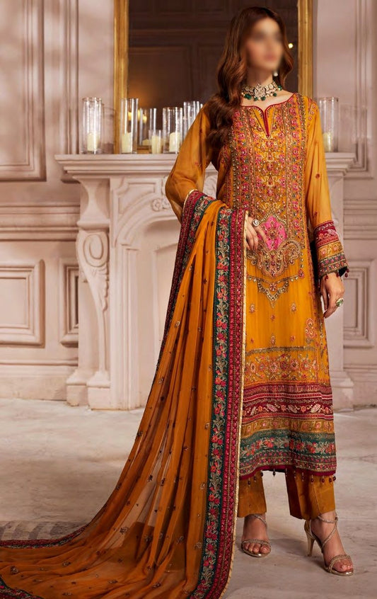 EL 07 Elaine Luxury Chiffon Collection By Emaan Adeel
