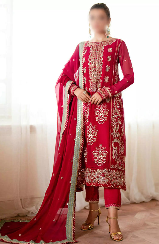 Sahane Elinor Unstitched Formals - EL 1808 DAPHNE