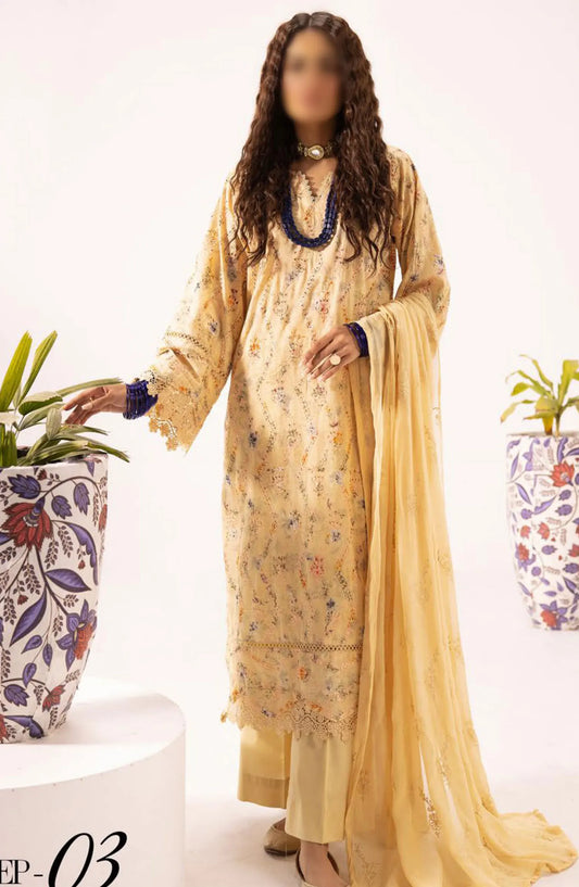 Printkari Exclusive Lawn Collection By Khoobsurat - EP 03