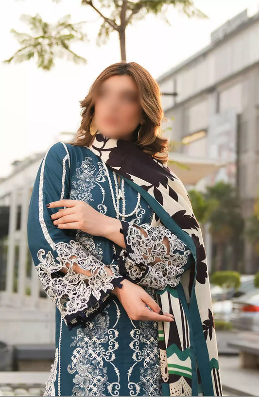 Elaf Winter Pashmina Shawl Collection 2024 - EPW-1B Heartfelt Whisper