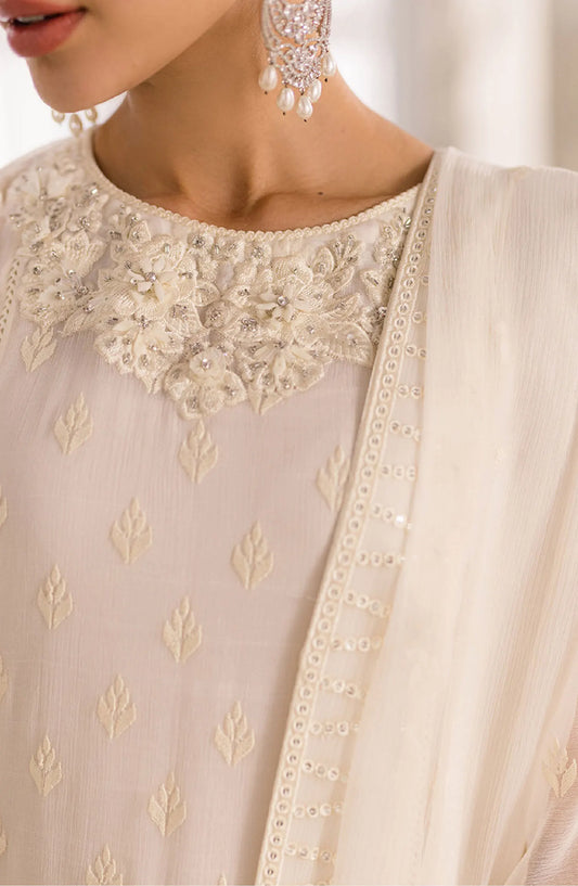 Azure Ensembles Festive 3 PCS Eid Drop 1 - ES 48 Angelic Frost