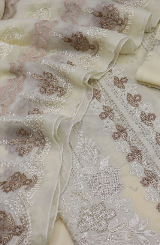 Ensembles Unstitched Luxury Embroidered Swiss Collection 2024 - EULESC 06