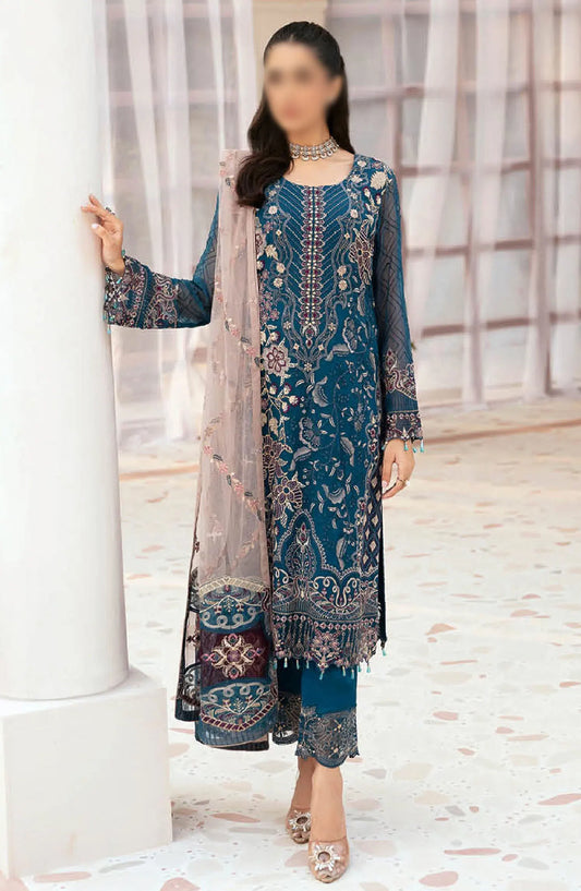 Ramsha Embroidered Chiffon Collection Vol 26 - F-2602