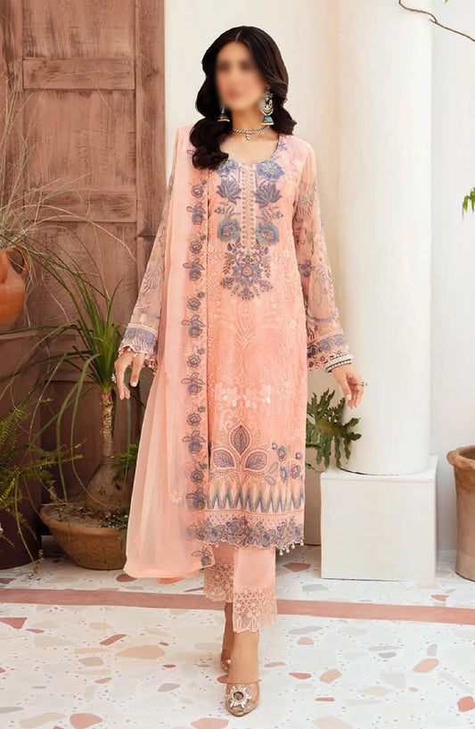 Ramsha Embroidered Chiffon Collection Vol 26 - F-2605