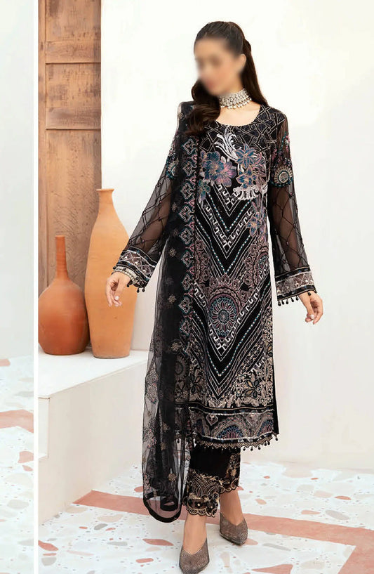 Ramsha Embroidered Chiffon Collection Vol 26 - F-2606