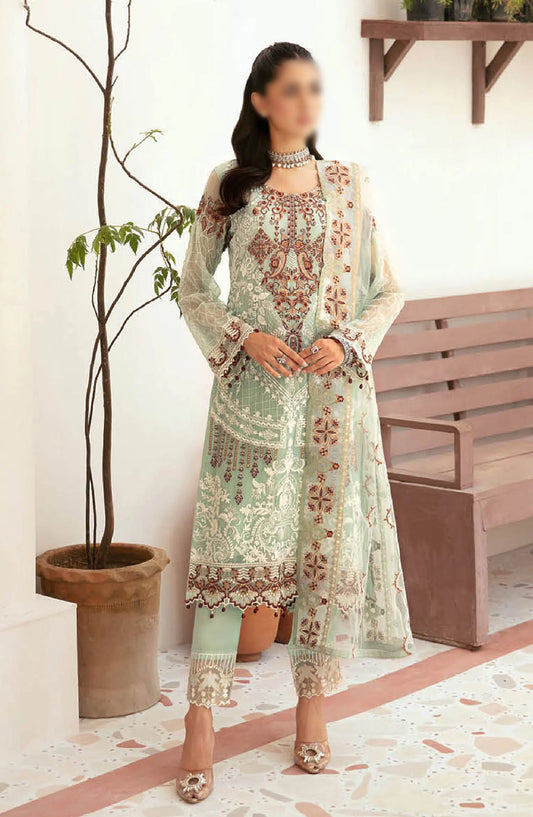 Ramsha Embroidered Chiffon Collection Vol 26 - F-2607