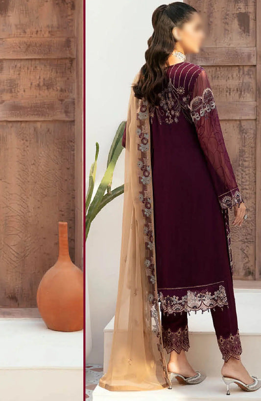 Ramsha Embroidered Chiffon Collection Vol 26 - F-2608