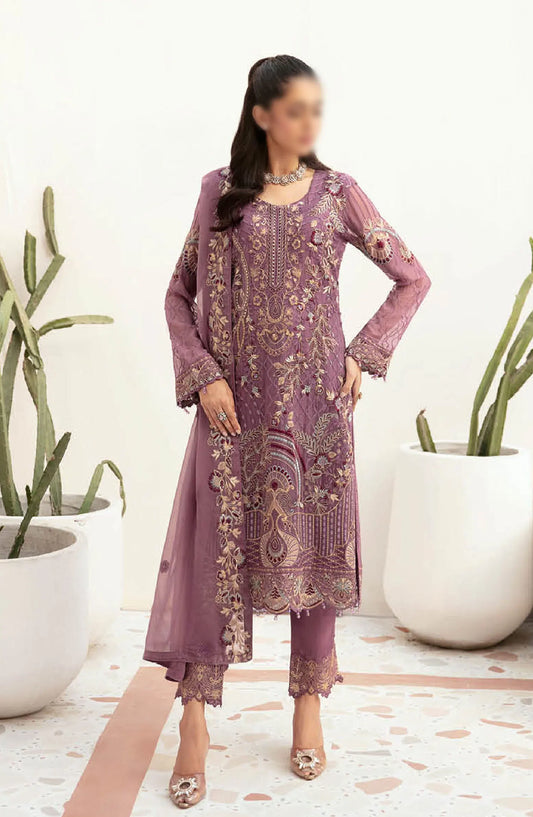 Ramsha Embroidered Chiffon Collection Vol 26 - F-2610