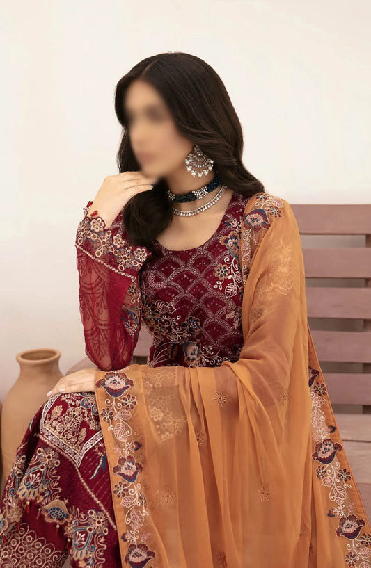 Ramsha Embroidered Chiffon Collection Vol 26 - F-2612