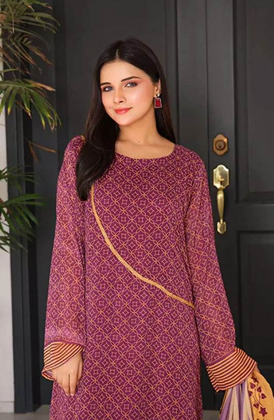 Jahanara Festive Stitched 2 Pc Collection By Nazmina - FR-766 Elegant Evening Gown