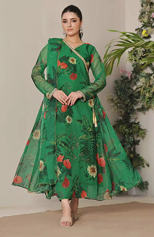 Ethereal Patels Stitched Collection By Nazmina - FRT-61 Whisper Tale