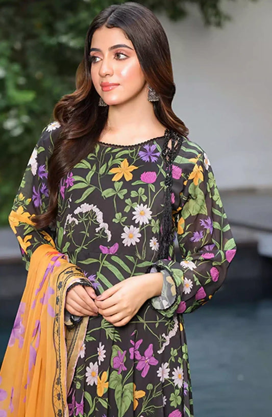 Jahanara Festive Stitched 2 Pc Collection By Nazmina - FRT-83 Sophisticated Shift Dress