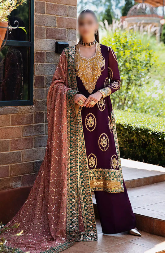 Freesia Luxury Formals Unstitched Collection - FS 40014 Aleid