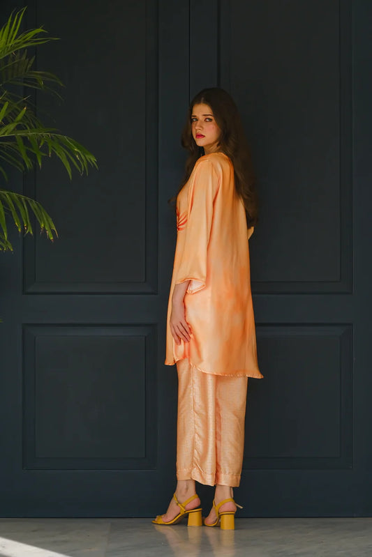 Marine Coral - 2-Piece Silk