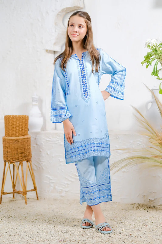 Kids 2pc Ready to Wear - Amalfi Azure