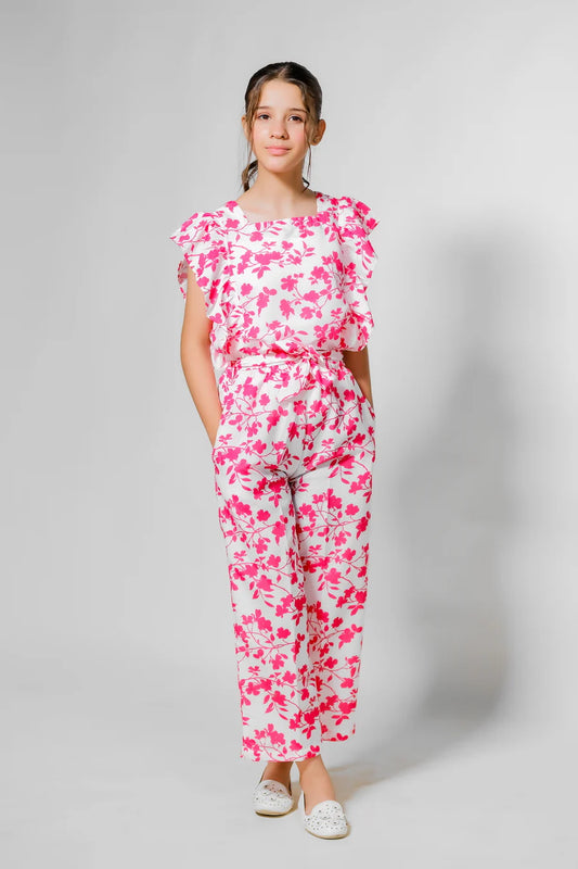 Kids Cordset Collection 2024 - Fuchsia Floral Fantasy