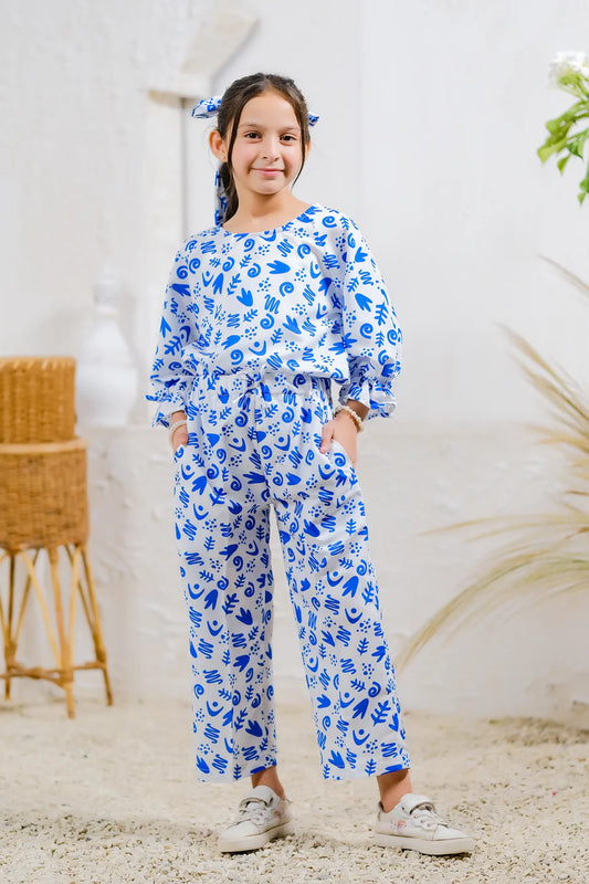 Kids Cordset Collection 2024 - Abstract WhimsyRed Apple Delight