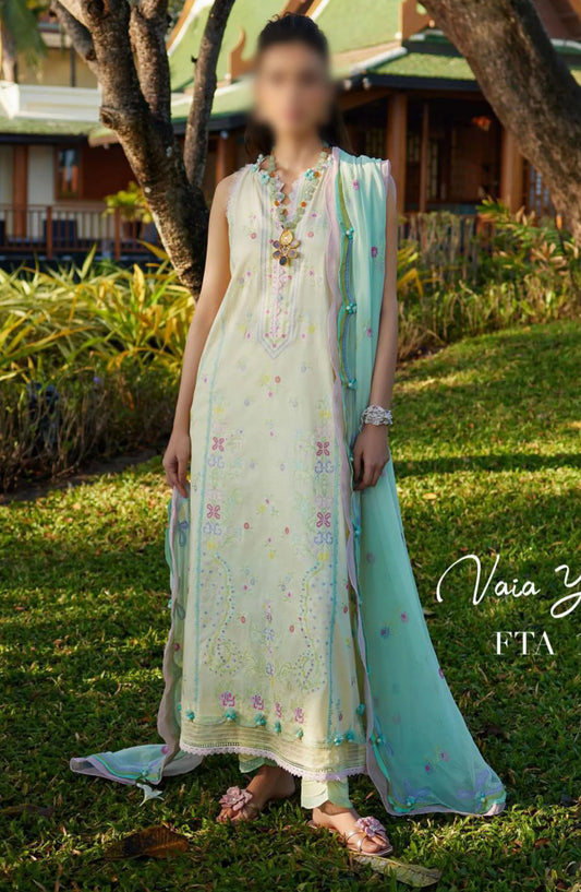 Farah Talib Aziz Suay Luxury Unstitched Collection 2024 - FTA 12