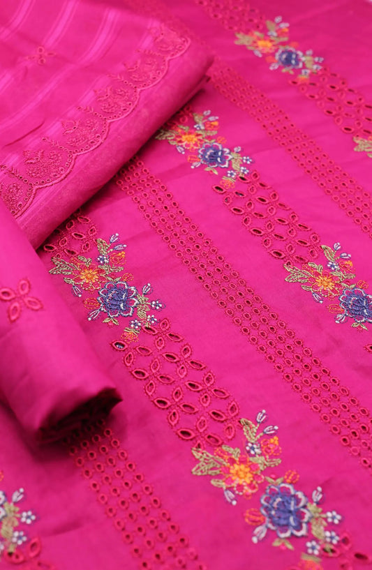 Florence Unstitched Luxury Embroidered Lawn Collection 2024 - FULEL-05