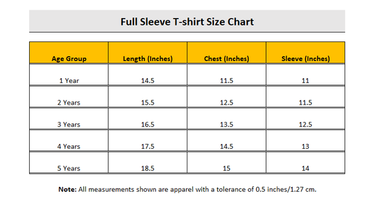 Plain Full Sleeves T-Shirt for Boys - Blue