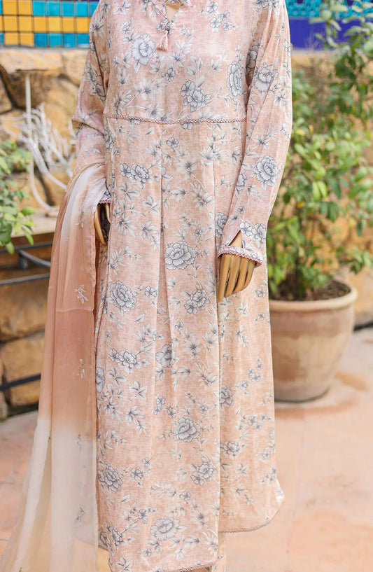 HZ Floral Vibes Raw Silk  Collection 2024 - FVRS 01