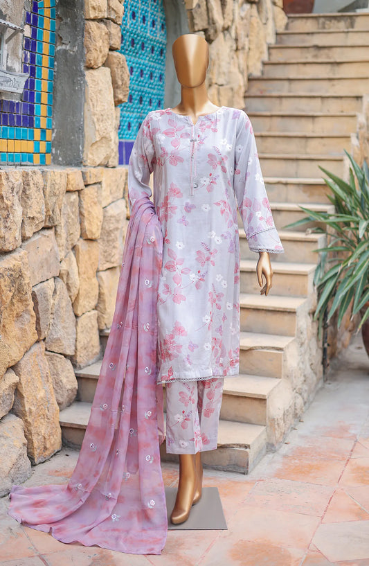 HZ Floral Vibes Raw Silk  Collection 2024 - FVRS 06