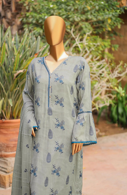 HZ Floral Vibes Raw Silk  Collection 2024 - FVRS 07