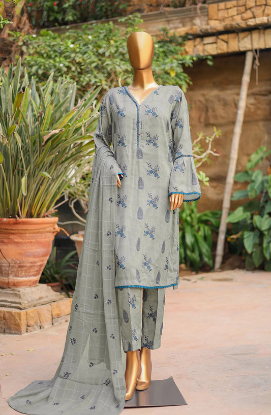 HZ Floral Vibes Raw Silk  Collection 2024 - FVRS 07