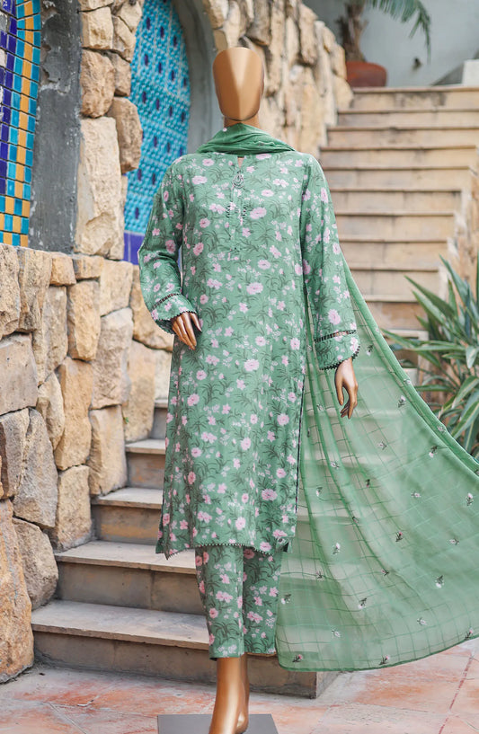 HZ Floral Vibes Raw Silk  Collection 2024 - FVRS 08