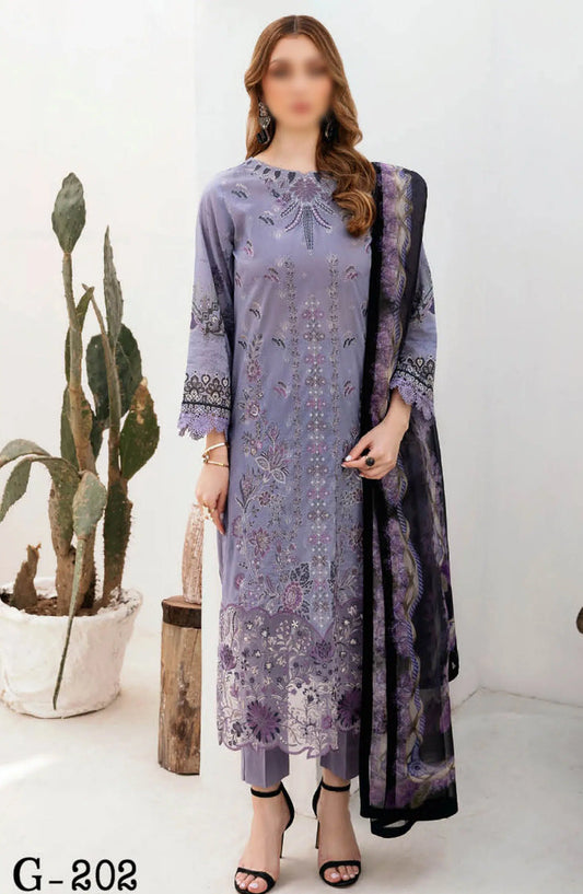 Ramsha Ghazal Luxury Lawn Collection Vol 02 - G 202