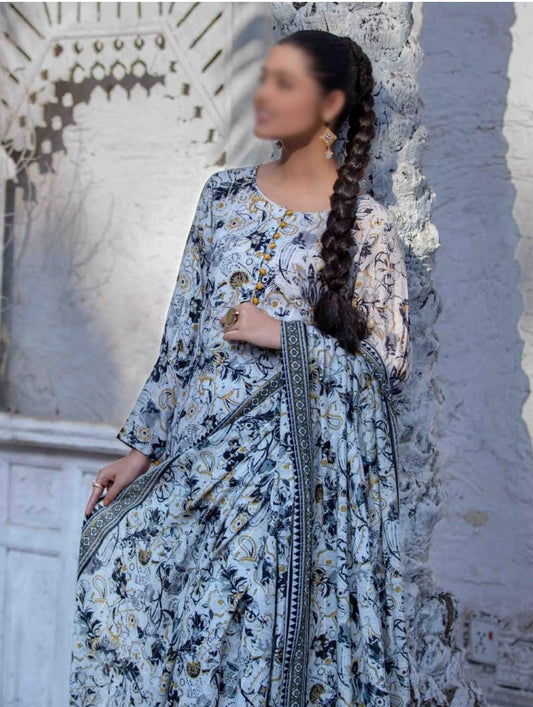 D 8243 EHALA New Digital Printed Staple Lorex Collection 2023