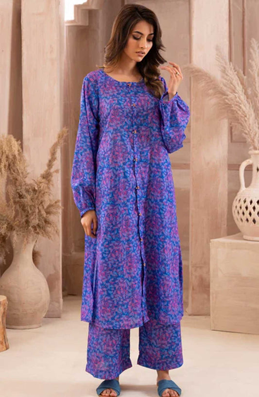 Ayla Studio Stitched Casual Collection 2024 - G 001 Mystical Roses