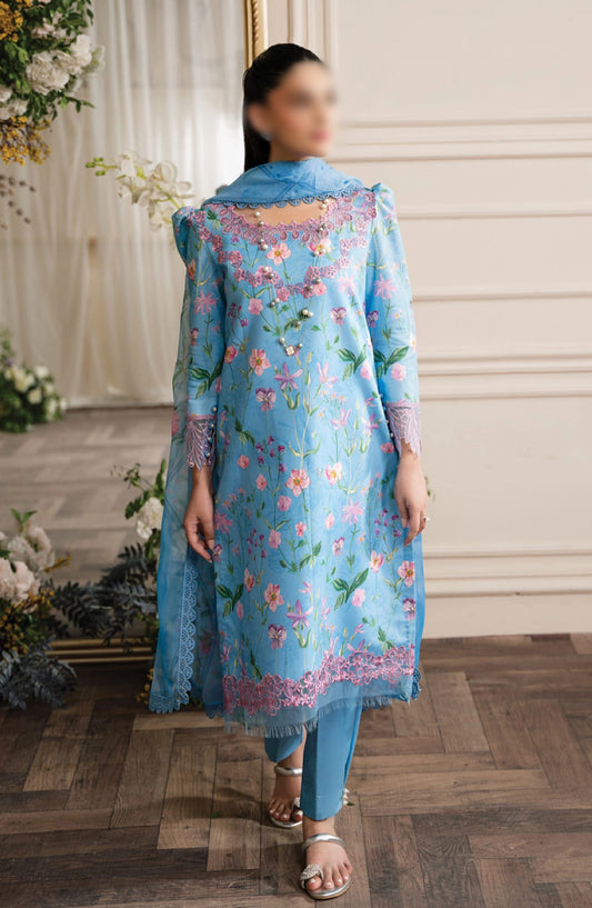 RangRasiya Lifestyle Embroidered Edit - Gardenia