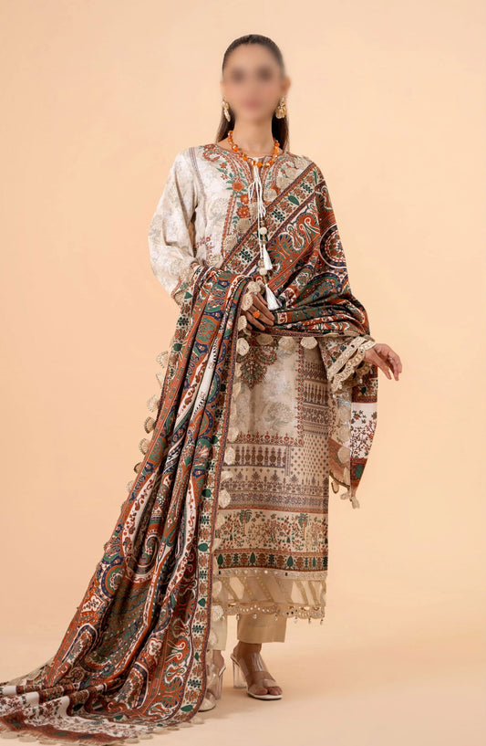 Mausummery Winter Unstitched Collection Vol 01 - Gardenia