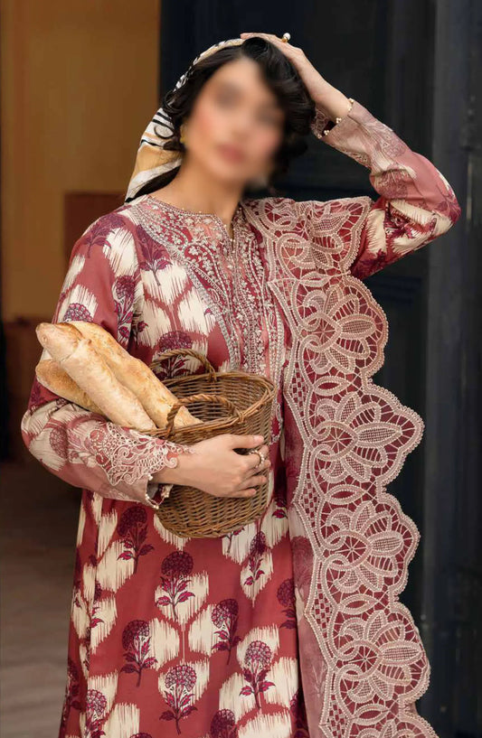 Nureh Glam Girl Embroidered Viscose Collection 2024 - GL 20