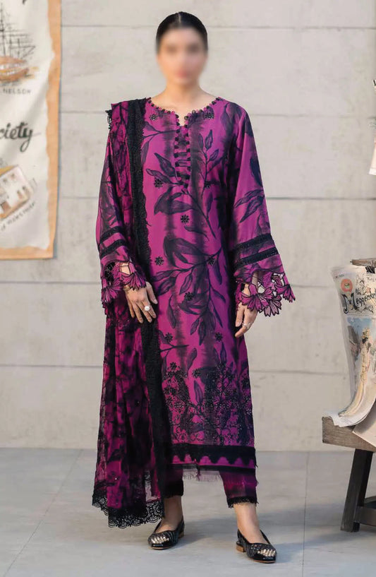 Nureh Glam Girl Embroidered Viscose Collection 2024 - GL 23