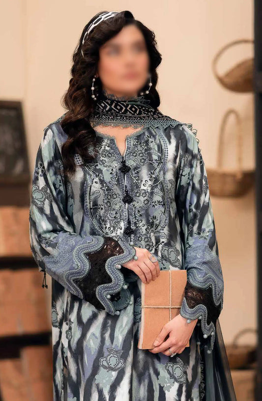 Nureh Glam Girl Embroidered Viscose Collection 2024 - GL 24