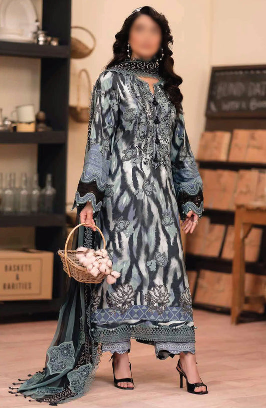 Nureh Glam Girl Embroidered Viscose Collection 2024 - GL 24