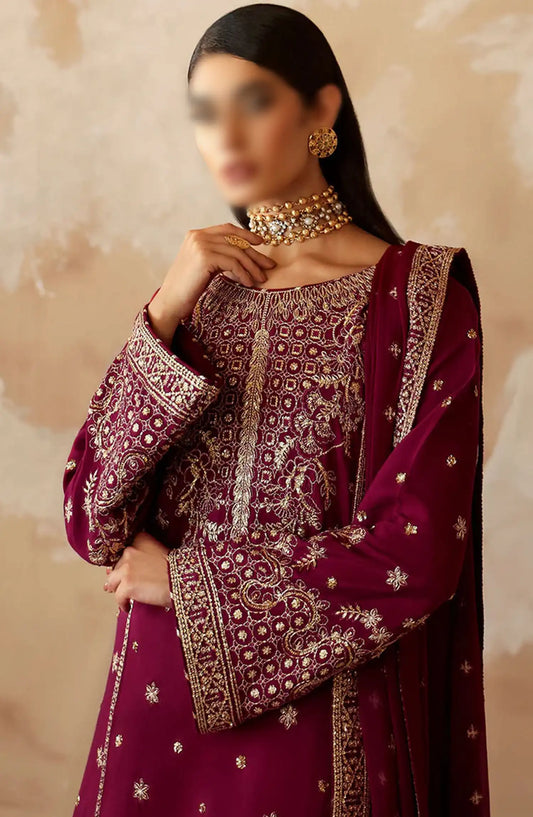 Shehrnaaz by Gulaal Unstitched Raw Silk Collection - GL-SD-24-01  Ramail