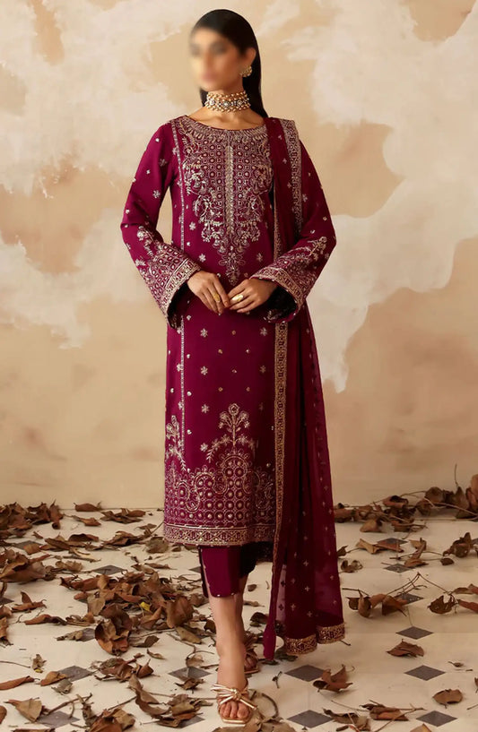 Shehrnaaz by Gulaal Unstitched Raw Silk Collection - GL-SD-24-01  Ramail