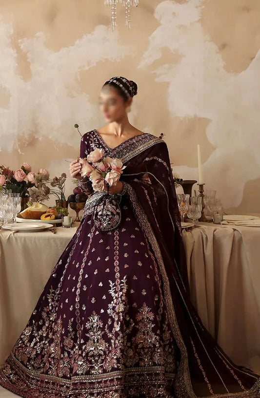 Shehrnaaz by Gulaal Unstitched Raw Silk Collection - GL-SD-24-05  Jahaan