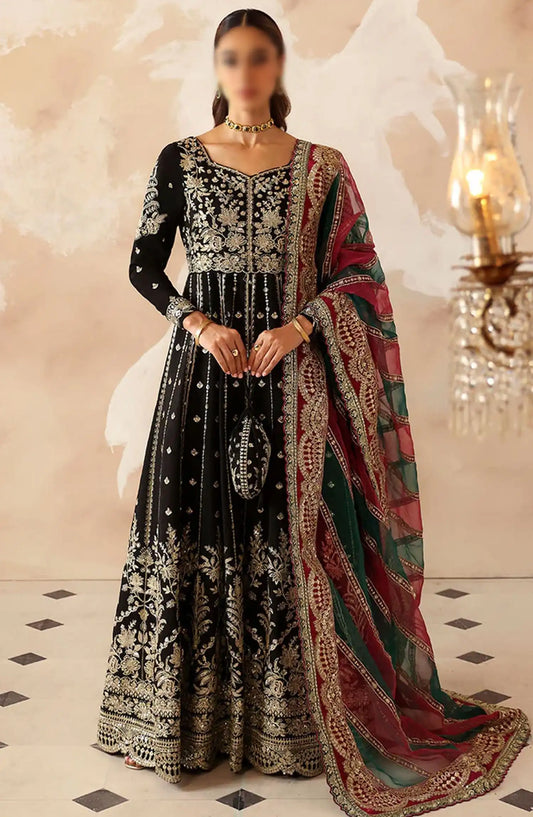 Shehrnaaz by Gulaal Unstitched Raw Silk Collection - GL-SD-24-07  Nazmil